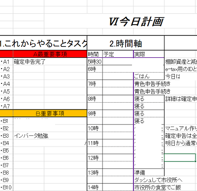 目標設定の方法