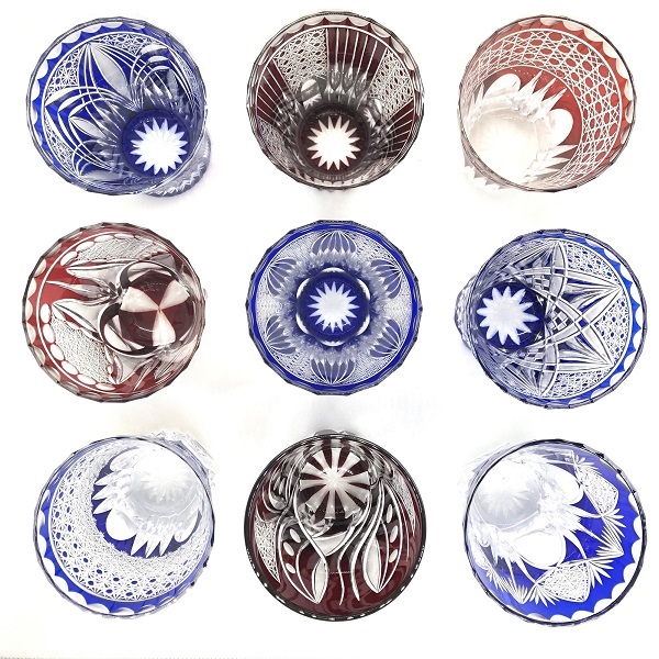 切子、ペアグラス、ペアタンブラー、コップ、安い、ガラス、ソーダガラス、贈り物、プレゼント、江戸切子の技法、伝統的、切子作家