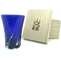 切子、風陣タンブラー、コップ、贈り物、プレゼント、ペアグラス、切子作家、江戸切子の技法、伝統的