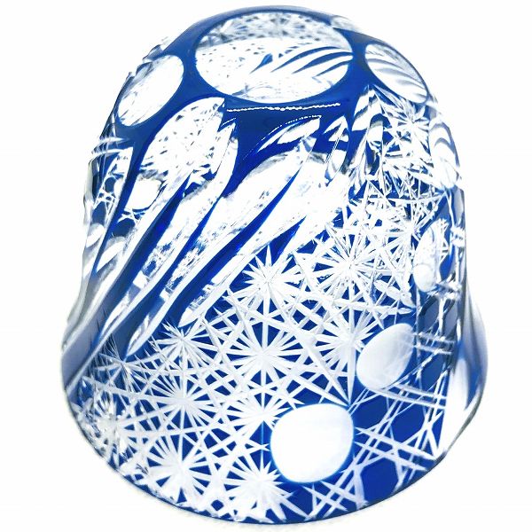 切子、らせん、螺旋、螺旋硝、ガラス、硝子、ぐいのみ、おちょこ、日本酒、冷酒、江戸切子の技法