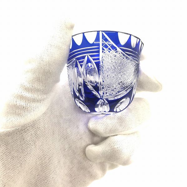 切子、ぐいのみ、高級、オリジナル、創作、江戸切子の技法、伝統的、切子作家
