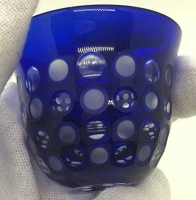 ぐいのみ・水玉、サイズ感