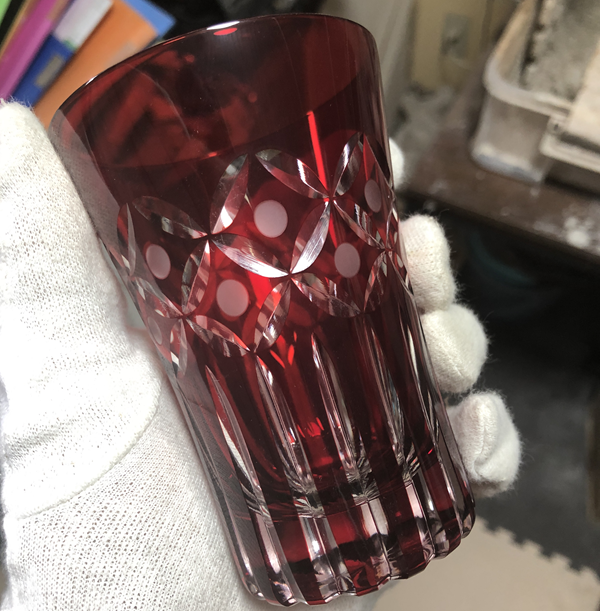 切子、タンブラー、安価、安い、伝統的、切子作家