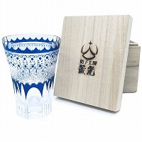 切子、コップ、タンブラー、ガラス、贈り物、プレゼント、菊籠目に菊繋ぎタンブラー、江戸切子、切子作家