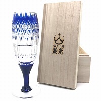 切子、フルートシャンパン、シャンパングラス、ペアグラス、白ワイン、ガラス、ソーダガラス、高級、贈り物、プレゼント、江戸切子の技法、伝統的、切子作家
