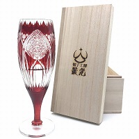切子、フルートシャンパン、シャンパングラス、ペアグラス、白ワイン、ガラス、ソーダガラス、高級、贈り物、プレゼント、江戸切子の技法、伝統的、切子作家