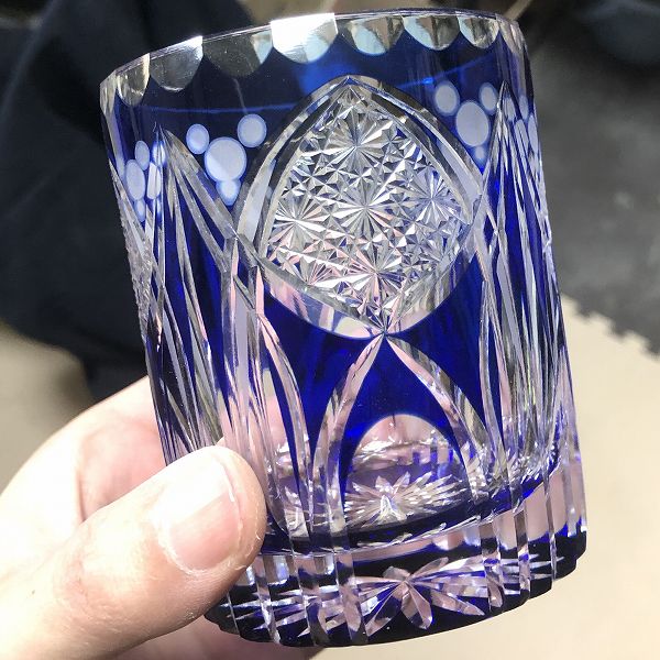 切子、ロックグラス、贈り物、プレゼント、祝杯ロックグラス、江戸切子の技法、伝統的、切子作家