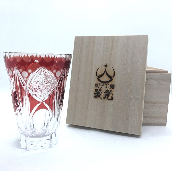 切子、祝杯、ペアグラス、高級、贈り物、プレゼント、江戸切子の技法、伝統的、切子作家、