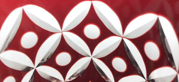 切子、江戸切子、文様、七宝