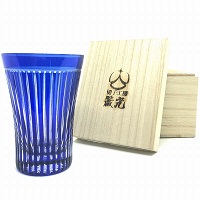 切子、竹林タンブラー、コップ、贈り物、プレゼント、ペアグラス、切子作家、江戸切子の技法、伝統的